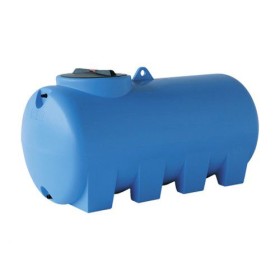 Serbatoio Acqua Cisterna in Polietilene Cilindrico Giurgola 300 Lt Orizzontale Plor0300