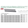 Diffusore Lineare con serranda a 2 Feritoie in Alluminio verniciato bianco L.1000 PWC300021