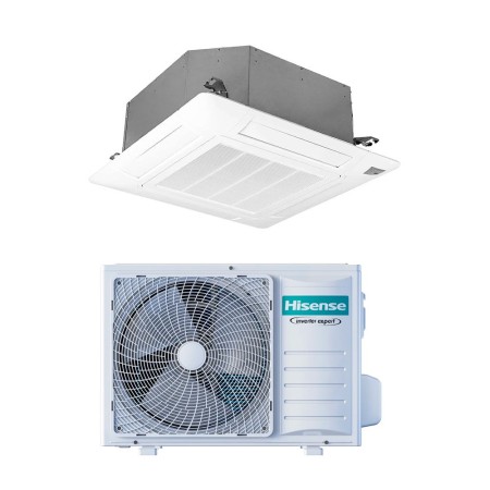 Climatizzatore cassetta Hisense serie Super ACT52UR4RCC8 18000 Btu inverter A++ in R32