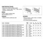Diffusore Lineare a 4 Feritoie in Alluminio anodizzato L.1000 PWC300042