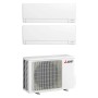 Climatizzatore Mitsubishi AY dual split 9000+9000 btu con inverter in R32 WI-FI incluso in A++ MXZ-2F33VF3