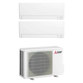 Climatizzatore Mitsubishi AY dual split 12000+12000 btu con inverter in R32 WI-FI incluso in A+++ MXZ-2F53VF3