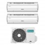 Climatizzatore Hisense Silentium Pro dual split da 9000+9000 btu inverter con Wifi 2AMW35U4RGC in R32 A++