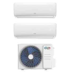 Climatizzatore Argo Charm dual split da 9000+12000 btu inverter con R32 in A++ Wi-fi Ready