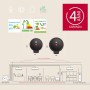 Hitachi multi Yutampo sistema di raffrescamento, riscaldamento e acs da 190 L, trial split con esterna 8,5 kW e interne 9+9+12