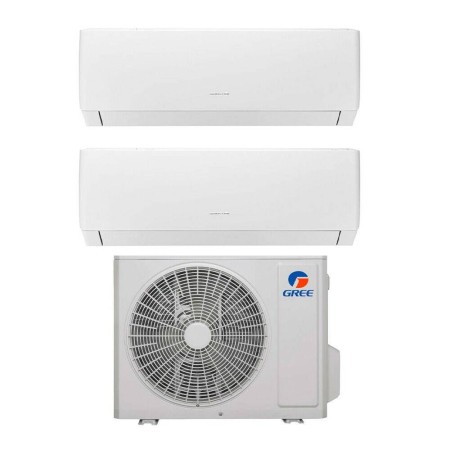 Condizionatore dual split con inverter da 9000+9000 Gree Pular Wifi in A++ con R32 GWHD(18)NK6OO
