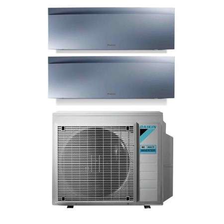Climatizzatore Daikin Inverter serie Emura Silver III dual split da 12000+18000 Btu R32 A+++ 2MXM50A