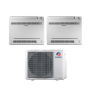 Climatizzatore condizionatore Gree Console 9+18 Dualsplit R-32 GWHD24NK6LO Wi-Fi Integrato A++