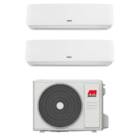 Climatizzatore Maxa TrediS DC dual split 9000+9000 con inverter in R32 WI-FI incluso in A++ EXT2M42R
