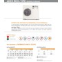 Sistema a pompa di calore Argo iM 11 kW trifase con inverter e accumulo ACS Emix tank 300 litri