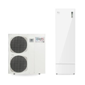 Sistema a pompa di calore Argo iM 8 KW con inverter e accumulo ACS Emix tank 300 litri