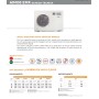Sistema a pompa di calore Argo iM 8 KW con inverter e accumulo ACS Emix tank 300 litri