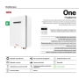 Rinnai One 11e Scaldabagno Scaldino a Gas 11 LT da Esterno ERP Gpl