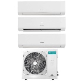 Climatizzatore Energy Ultra Hisense trial split 9000+9000+12000 btu inverter con wifi 3AMW52U4RJC in A++