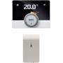 Cronotermostato a Parete Baxi Mago con Modulo Wi-Fi e Kit Adattatore Caldaia GTW16