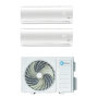 Climatizzatore Inverter Diloc Over dual split 9+9 9000+9000 Btu D.Over218 R 32 A+++ Wi-fi Ready