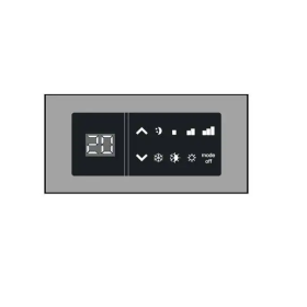 Innova Comando ventilconvettore E2T543II a Bordo Macchina 4 Velocità Fisse Con Termostato