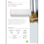 Climatizzatore Toshiba New Seiya dual split 10000+13000 Btu RAS-2M18G3AVG-E inverter in R32 in A+++