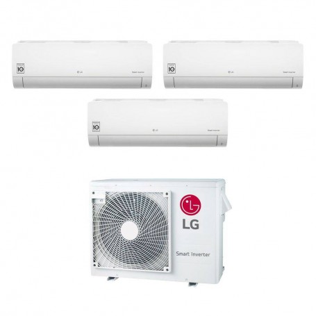 Climatizzatore LG Libero Smart wifi trial split 9000+9000+9000 btu inverter con R32 MU3R19