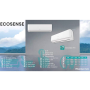 Climatizzatore mono split Ecosense Wifi Hisense da 12000 btu inverter KF35XR01G in A++