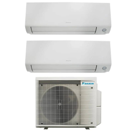 Condizionatore dual split Daikin Perfera all seasons 12000+12000 btu WiFi con inverter in A+++ e gas R32 2MXM50A