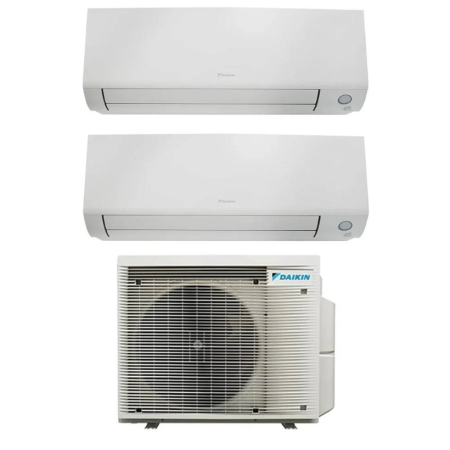 Condizionatore dual split Daikin Perfera all seasons 9000+15000 btu WiFi con inverter in A+++ e gas R32 2MXM50A