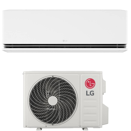 Climatizzatore monosplit LG da 9000 Btu DUALCOOL Premium H09S1P.NS1 Inverter con WiFi in R32 in classe A+++