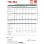 Climatizzatore mono split Toshiba Seiya Classic 24000 btu inverter R32 A++ wifi opzionale