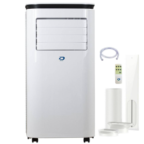 Climatizzatore portatile Over Wi-fi da 12000 btu in pompa di calore in classe A