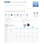 Climatizzatore Dual Split Haier Pearl Wifi 9000+12000 Btu inverter R32 2U40S2SM1FA A++