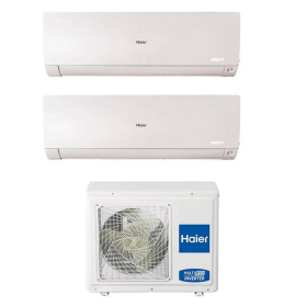 Climatizzatore Dual Split Haier Flexis Plus White Wifi 9000+12000 Btu inverter R32 2U40S2SM1FA A+++