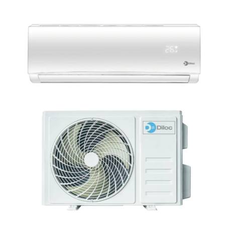 Climatizzatore Diloc Aqua 12000 BTU inverter monosplit in R32 D.Aqua12 in A+++ Wifi integrato