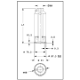 Elettropompa Pompa Sommersa Lowara Da 4" 2GS15M 4OS HP 2 230V