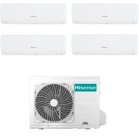 Climatizzatore Inverter Hisense IQ Plus Wi-fi Quadri Split 9000+9000+9000+9000 Btu 5AMW105U4RQC R-32 A++