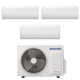 Climatizzatore Samsung WindFree Avant S2 wifi trial split 9000 + 9000 + 9000 btu inverter A+++ in R32 AJ052TXJ3KG