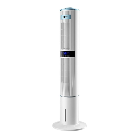Diloc Ventilatore e Raffrescatore Evaporativo ad acqua senza unità esterna portatile D.overfresh Timer 24h