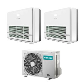 Climatizzatore con inverter dual split Console Hisense AKT26 + AKT35 9000+12000 Btu R32 in A++ 2AMW52U4RXC