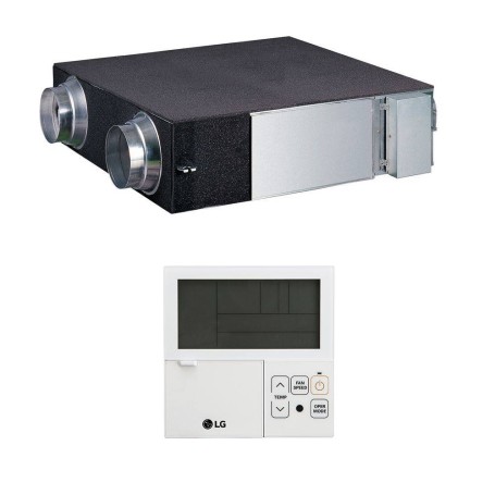 Recuperatore di calore VMC LG ERV LZ-H025GBA4 entalpico a flussi incrociati con comando a filo