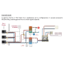 Pompa di calore idronica inverter LG Therma V monoblocco SII da 12 Kw HM121MRS.UB40 aria-acqua A+++ R32