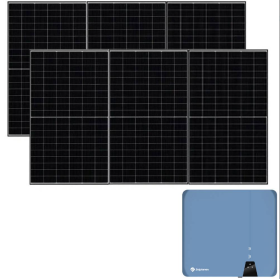 Impianto Kit fotovoltaico Solplanet con Inverter da 3 kw e 8 Pannelli fotovoltaici Ja Solar