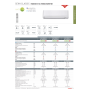 Climatizzatore Toshiba Seiya Classic dual split 13000+13000 13+13 Btu RAS-2M18G3AVG-E  inverter in R32 in A+++