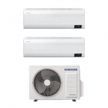 Climatizzatore Samsung WindFree Avant wifi dual split 7000 + 7000 btu inverter A+++ in R32 AJ040TXJ2KG