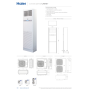 Condizionatore a Colonna Inverter Haier Cabinet 48000 Btu A+ trifase R-32