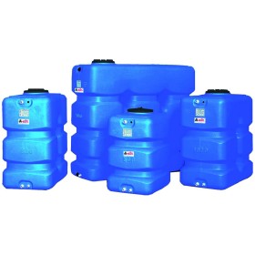 Serbatoio Acqua Cisterna in Polietilene Parallelepipedo Verticale Elbi 800 Lt Litri A640060 CPN-800