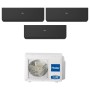 Climatizzatore trial split Haier Expert Black Wifi 9000+9000+24000 Btu inverter R32 A++ 4U85S2SR5FA