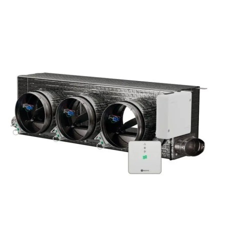 Kit Plenum Airzone Easyzone 3 zone con serrande motorizzate wifi, centralina e interfaccia