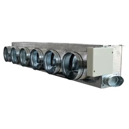 Kit Plenum Airzone Easyzone 6 zone con serrande motorizzate wifi, centralina e interfaccia
