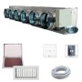 Kit Plenum completo Airzone Easyzone 6 zone con serrande motorizzate wifi, centralina e interfaccia