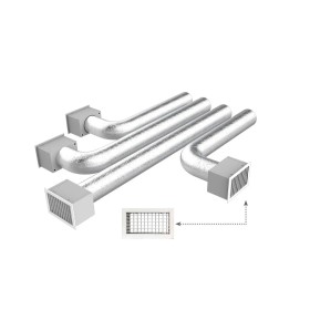KIT RAPID di completamento per PROAIR PACK 4 zone con attacchi Ø 150 Tecnosystemi