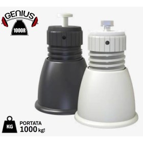 Piedini a Pavimento genius 1000R regolabile per climatizzatore pompa di calore Tecnosystemi